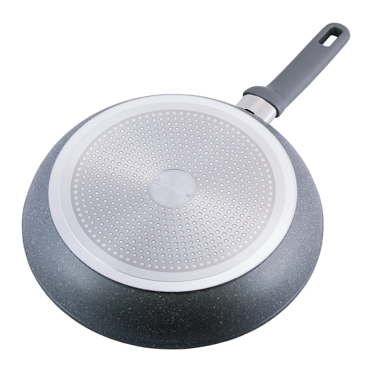 Patelnia 30cm z powłoką granitową indukcja KAMILLE