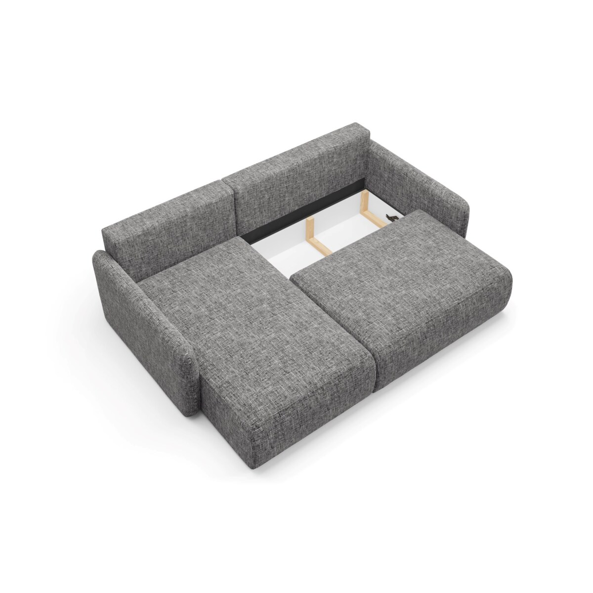 Narożnik LIVELLO L z funkcją spania Kolor: IMO 50