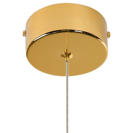 Lampa wisząca LED SARELA Metal Złoty