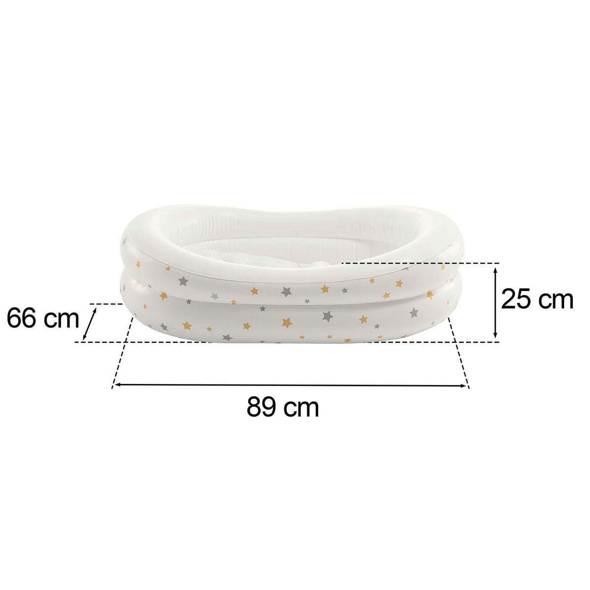 Dmuchana wanienka dla dziecka Intex 48523 podróżna 86x66 cm model 2026