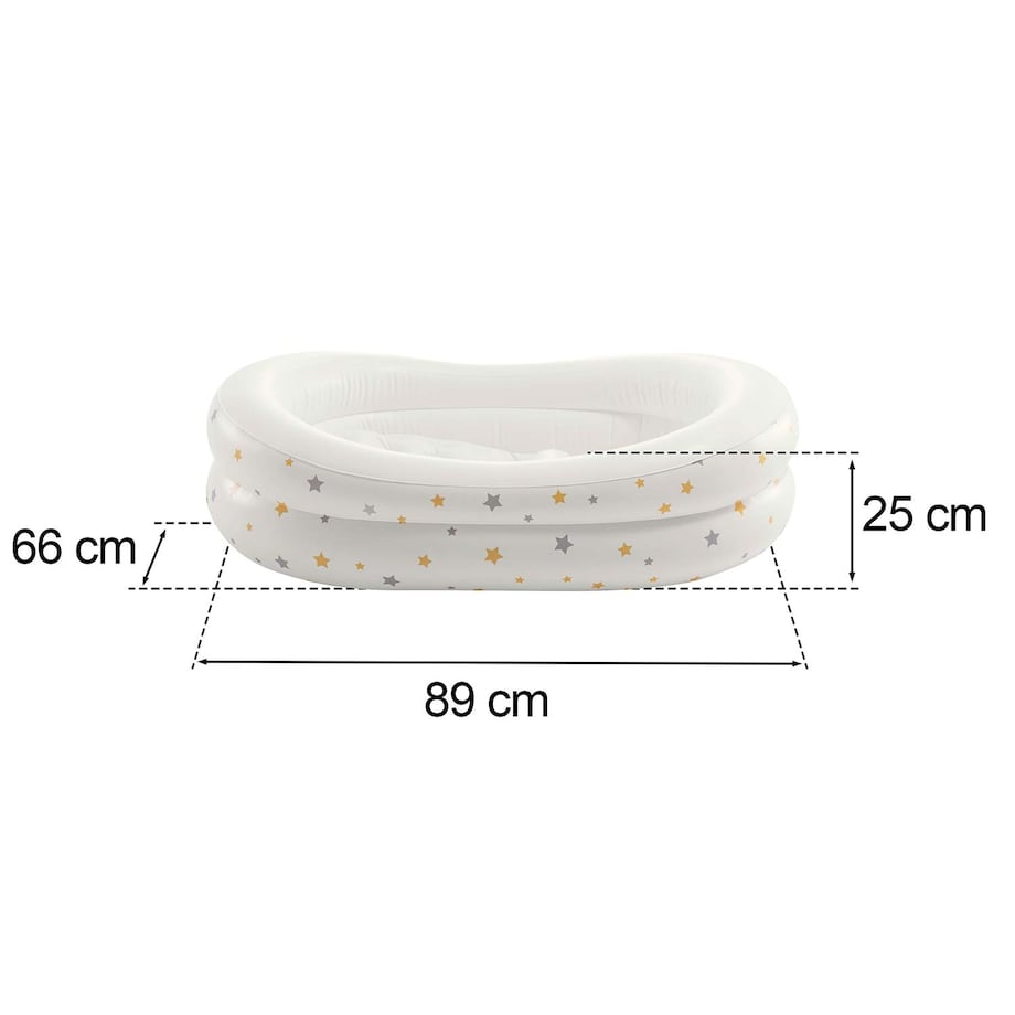 Dmuchana wanienka dla dziecka Intex 48523 podróżna 86x66 cm model 2026