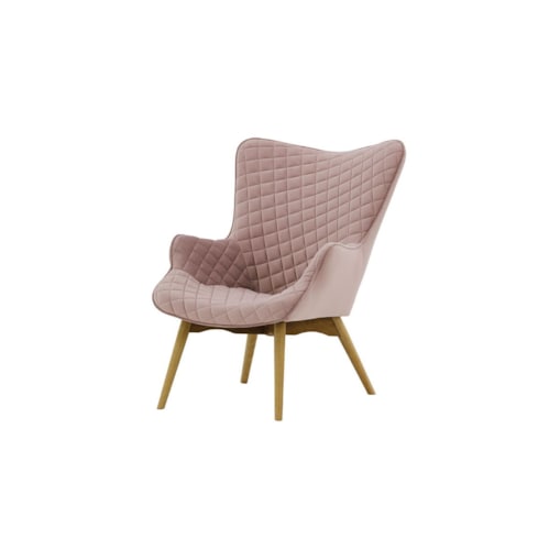 Fotel uszak z przeszyciami Ducon Velvet-Velluto 14