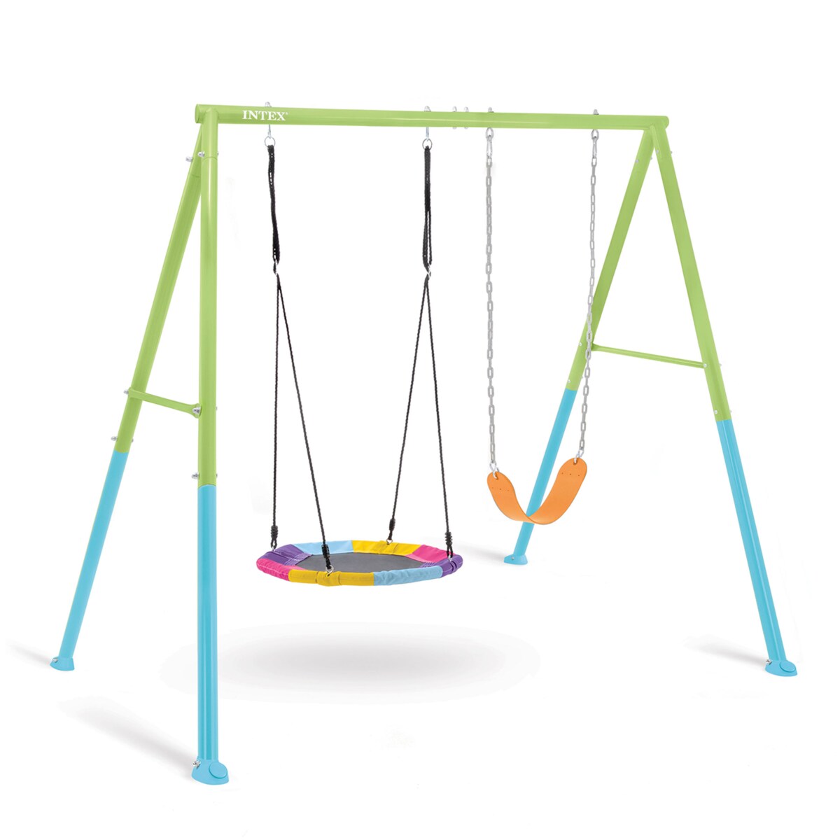 Huśtawka ogrodowa plac zabaw bocianie gniazdo Intex 44125