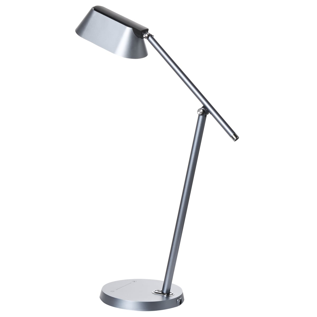 Lampa biurkowa LED LEONIS Ze ściemniaczem Szary