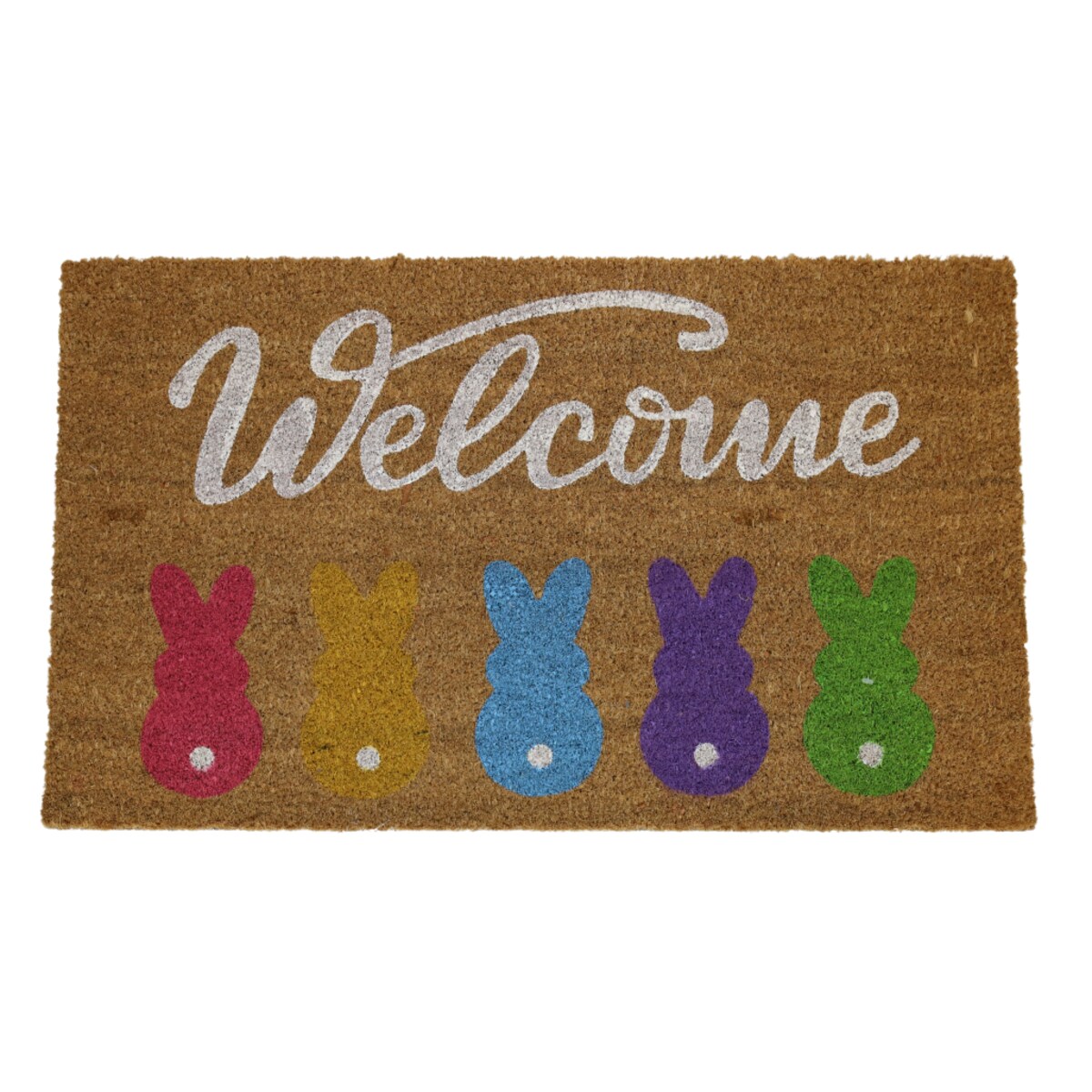 Wycieraczka wejściowa, kokosowa, Bunny, 45x75 cm