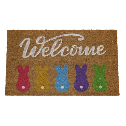 Wycieraczka wejściowa, kokosowa, Bunny, 45x75 cm