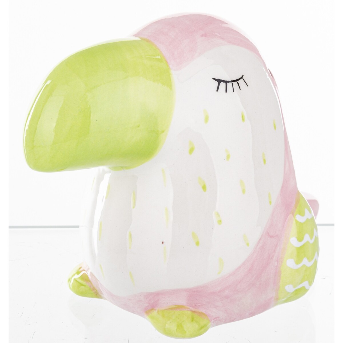 Skarbonka ceramiczna - 10x14x8,5 cm TUKAN