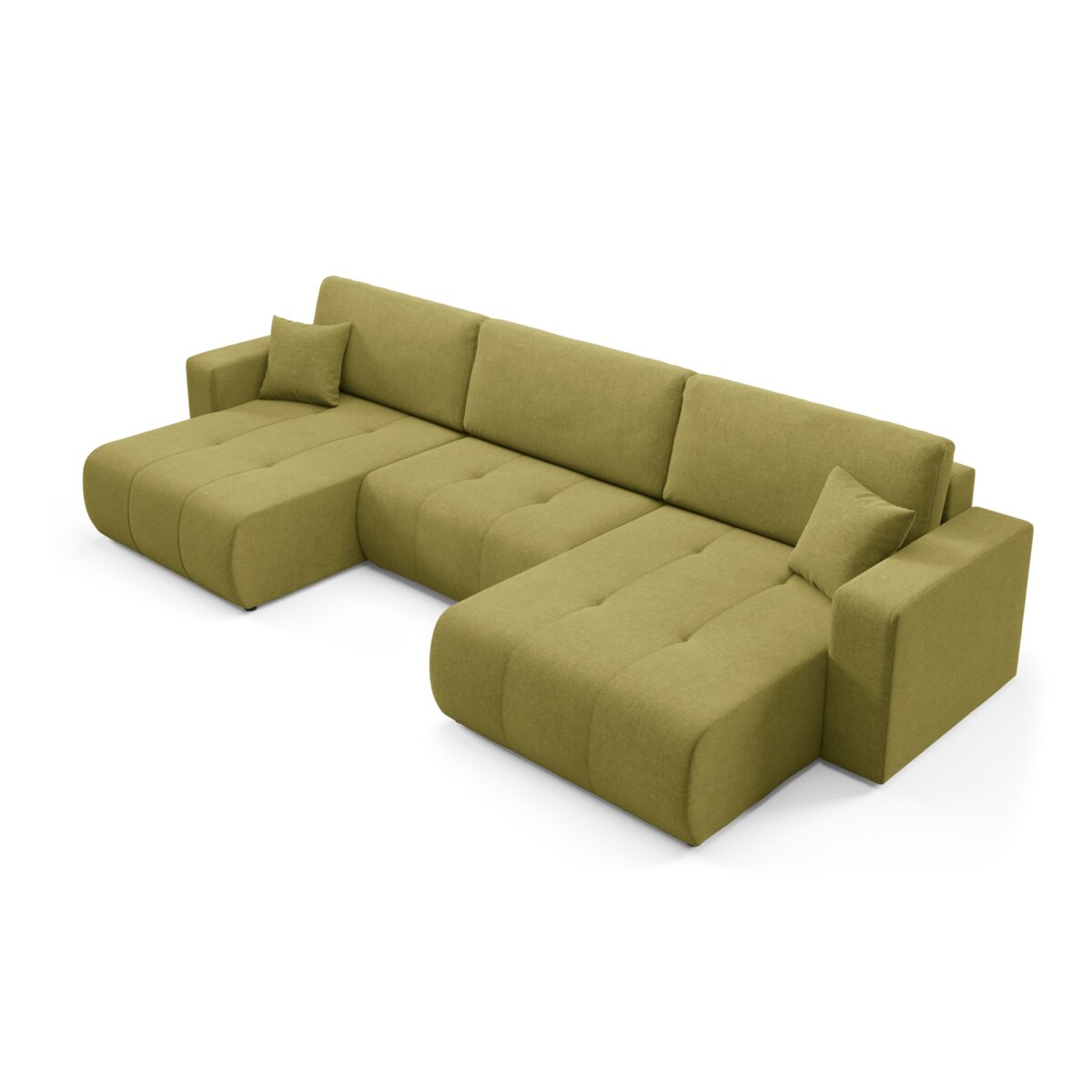 Narożnik MOLINIO U z funkcją spania Kolor: Wind 35