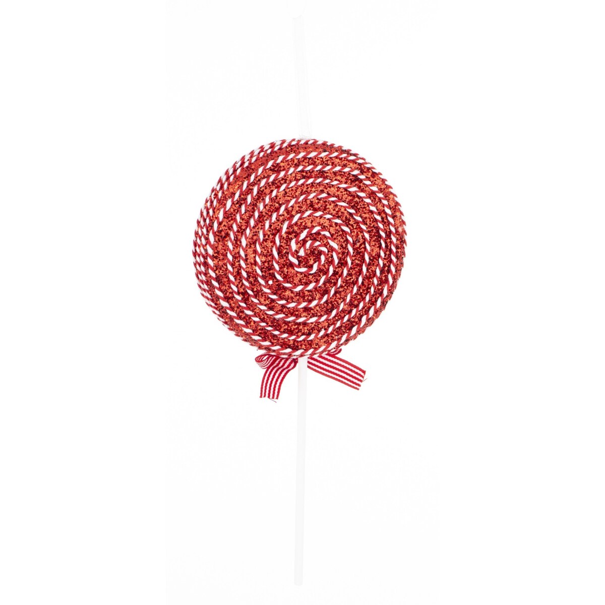 Dekoracja - lizak 31x14x3 cm LECCA-LECCA czerwona big