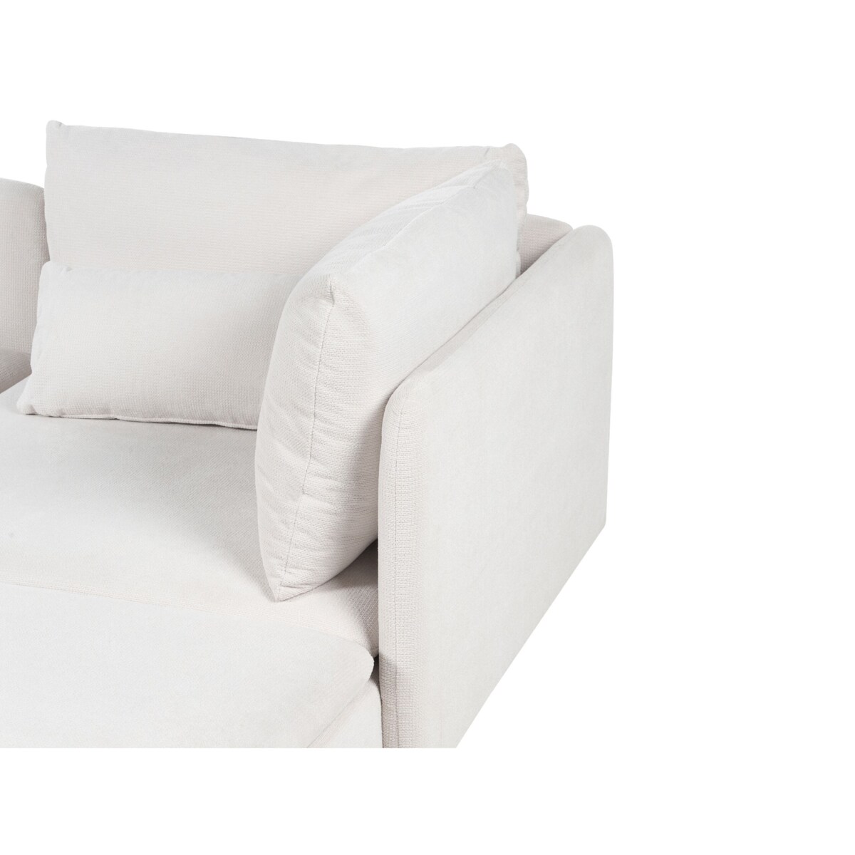 Narożnik modułowy lewostronny beżowy EGERIS