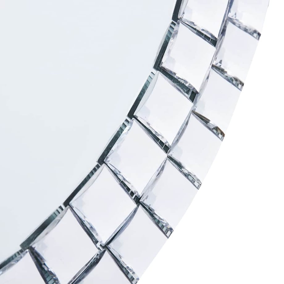 vidaXL Lustro ścienne, 40 cm, szkło hartowane