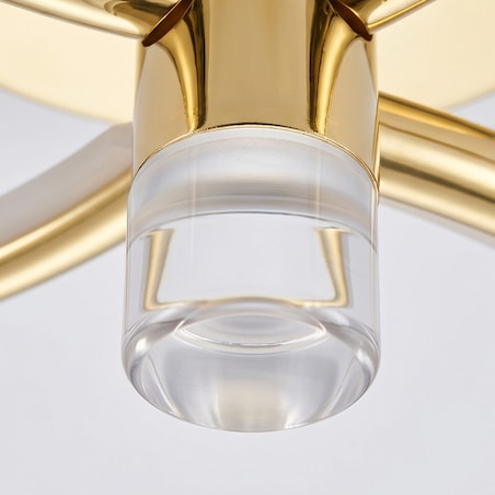 Plafon Light Prestige Azina złoty LED CCT 3000K/4000K/6000K (regulowana) 1 szt.