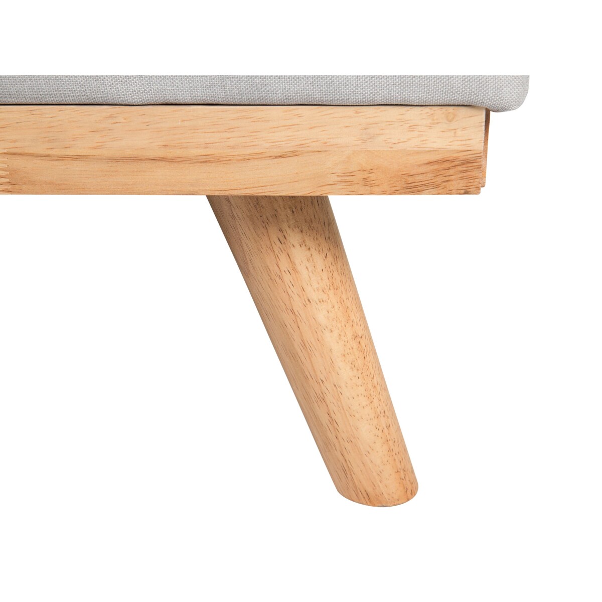 Sofa rozkładana jasnoszara FROYA