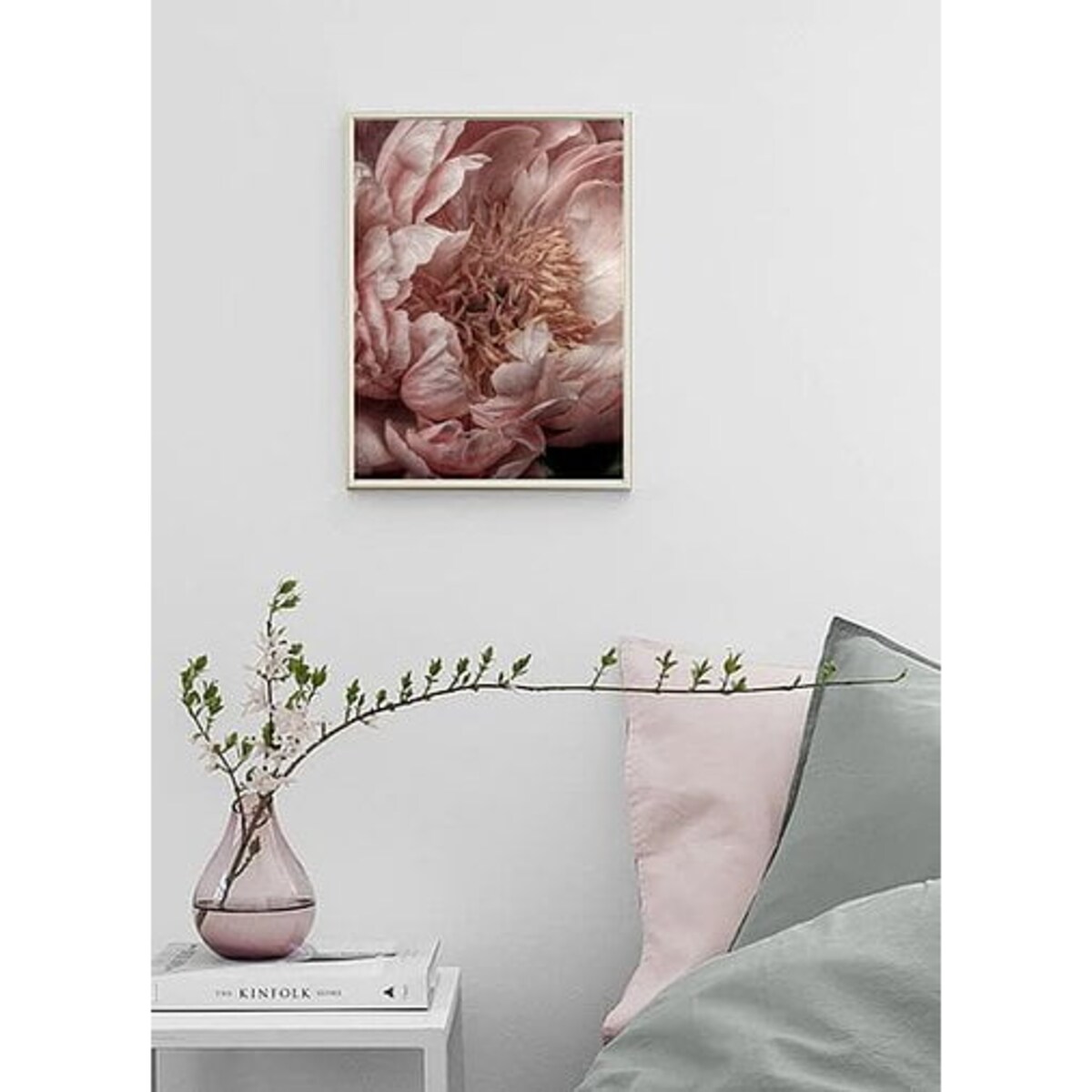 Poster Story, Plakat, Obraz - Różowa Piwonia, wymiary 50 x 70 cm