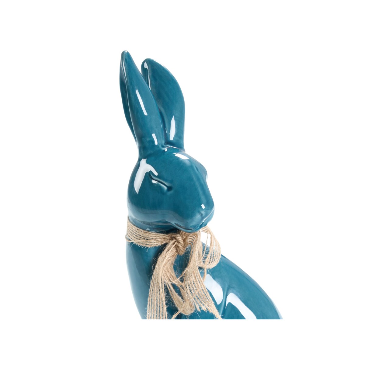 Figurka dekoracyjna CLUNY Dolomit Nowoczesny Niebieski