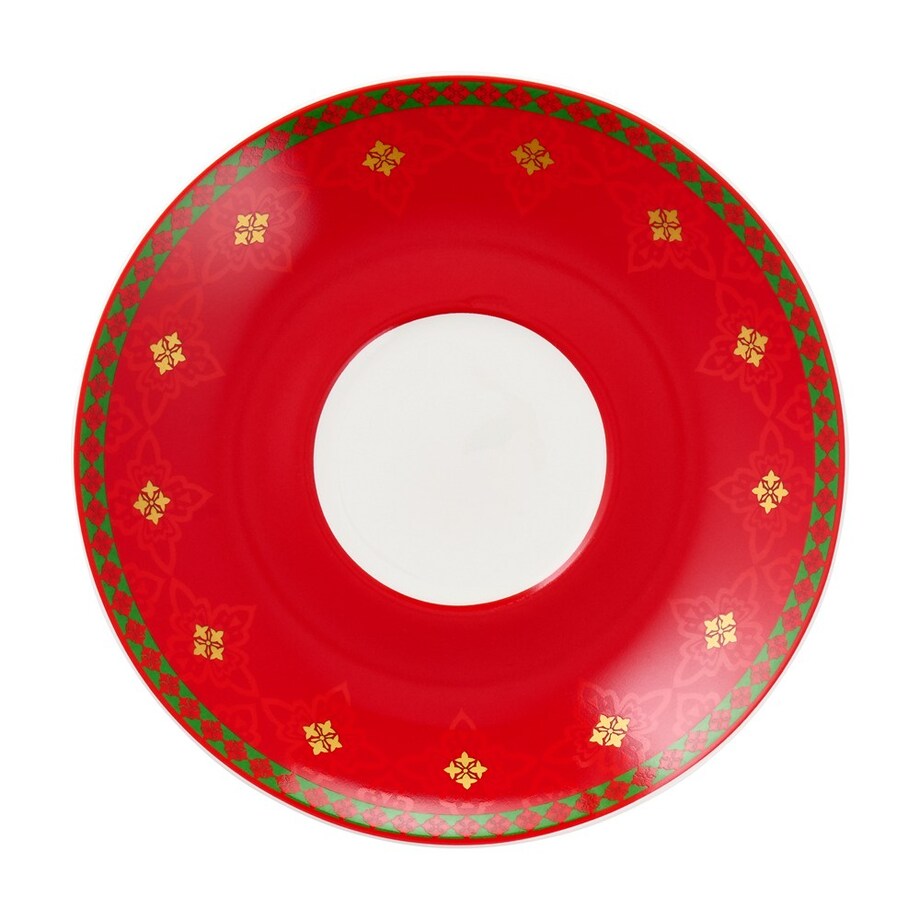 VILLA ITALIA Filiżanka świąteczna na prezent porcelanowa 260 ml SILENT NIGHT