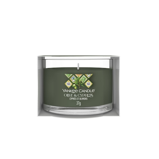Yankee Candle świeca minI OLIVE & CYPRESS