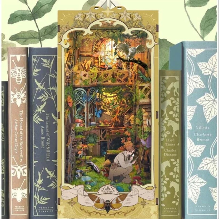 Miniaturowy domek Book Nook - Poszukiwacze skarbów