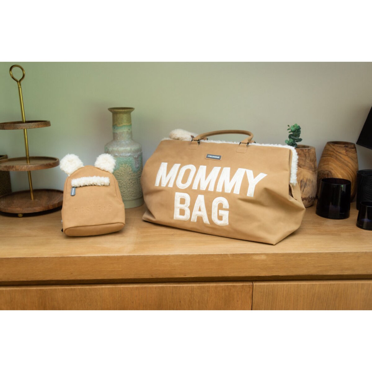 Childhome Plecak dziecięcy My First Bag Suede-Look