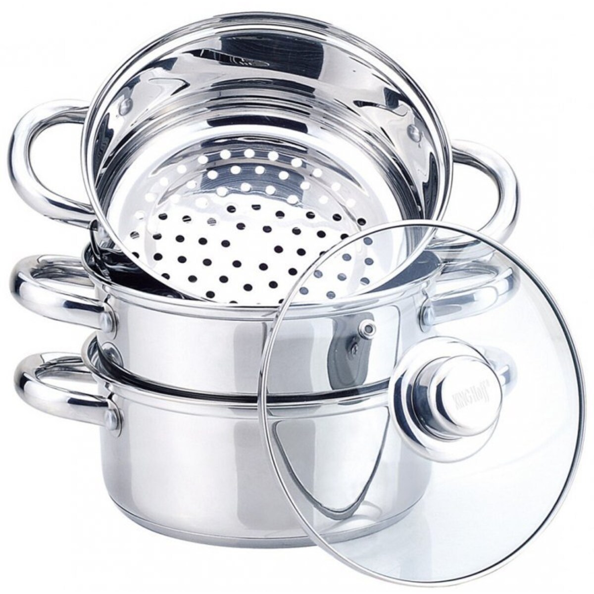 Kinghoff Garnek Na Parę 24Cm Kh-3319