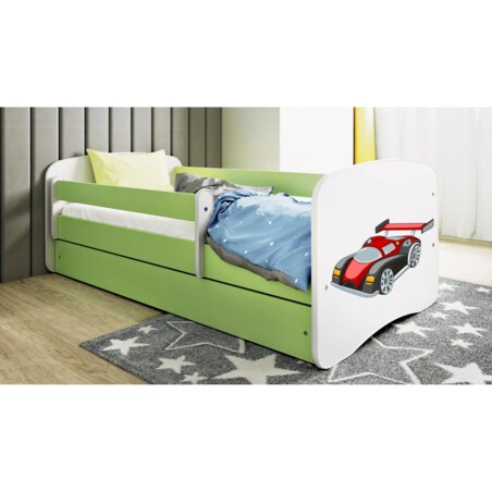 Łóżko dziecięce BABY DREAMS 140x70 auto wyścigowe