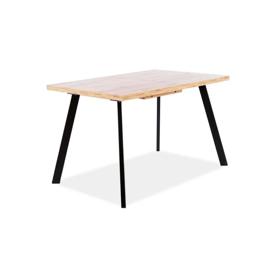 Stół rozkładany BRICK 120(160)x80 dąb artisan