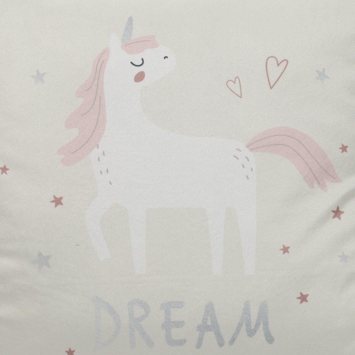 Poduszka dekoracyjna z jednorożcem, 40 x 40 cm