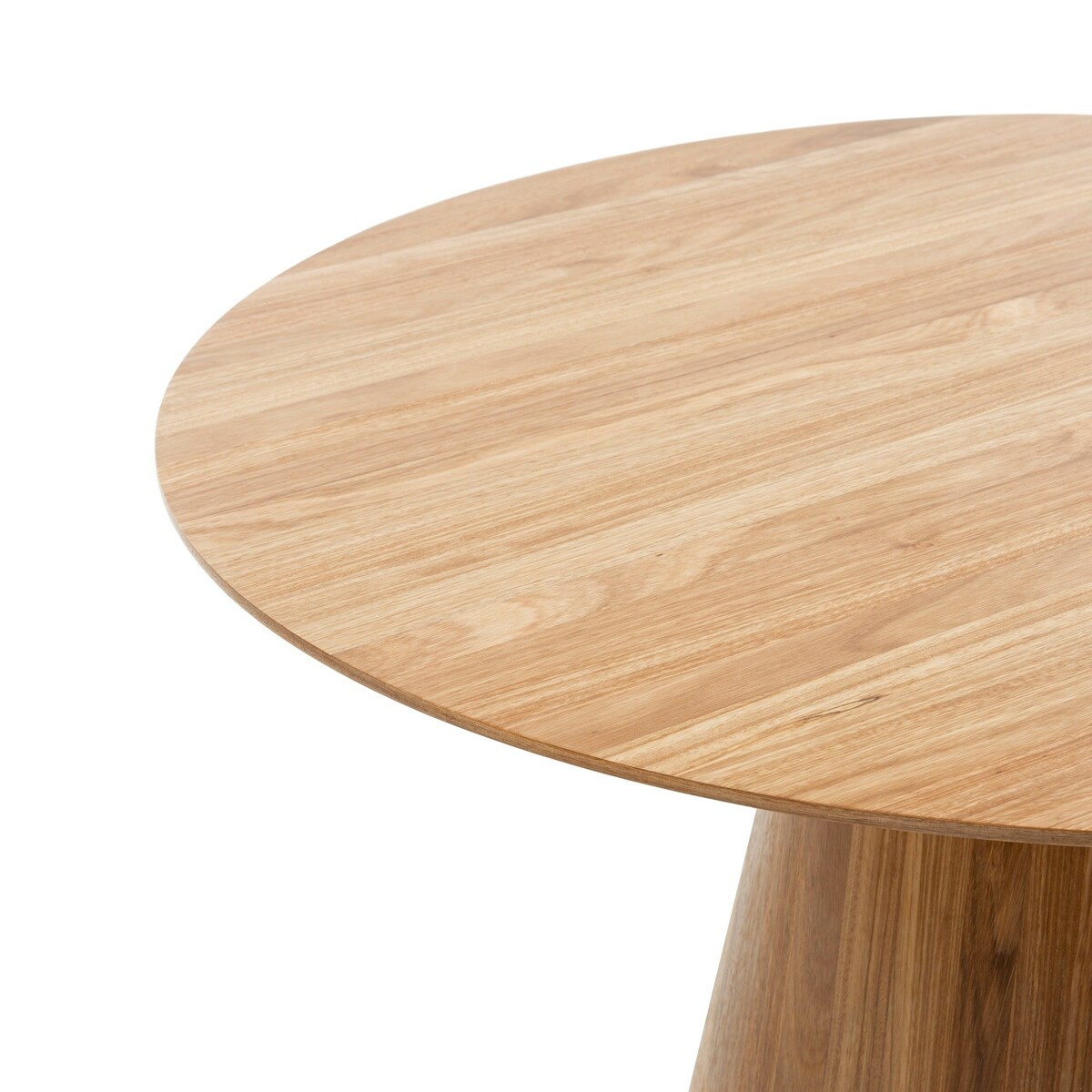 Stół do jadalni okrągły drewniany naturalny 120 cm Sinn