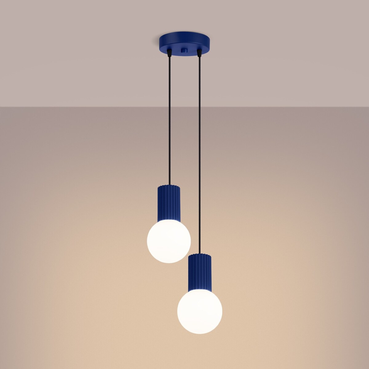 Lampa wisząca HALO 2P ultramaryna