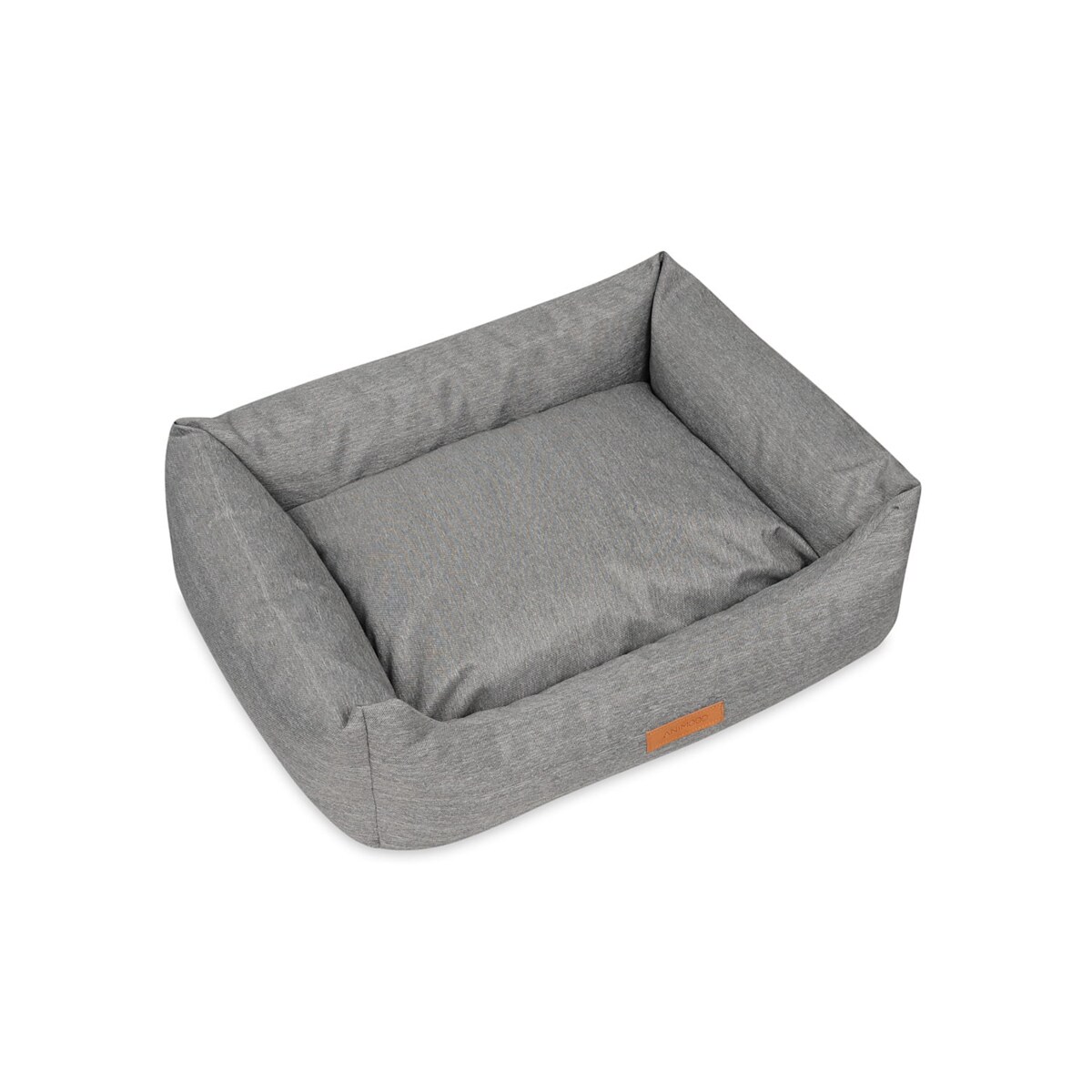 Animood Legowisko Alex rozmiar: M, kolor: szary, materiał: jeans imitacja