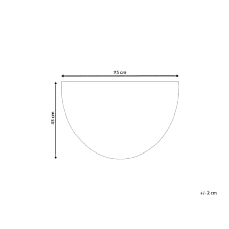 Wycieraczka AMBUKLAO Naturalny 45 x 75 cm Włókno kokosowe