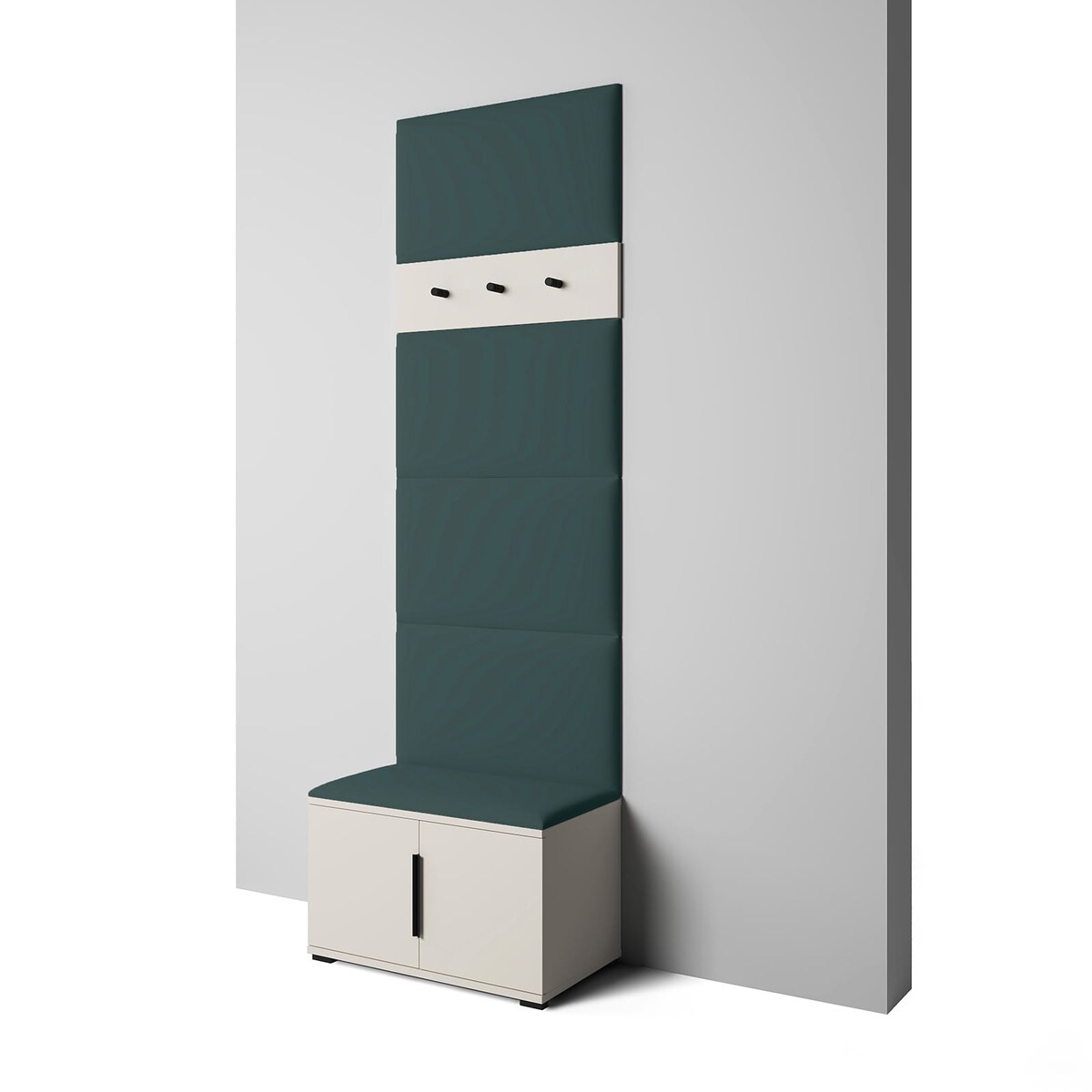 Beżowa garderoba do przedpokoju Napoli wersja 6 Trinity 28