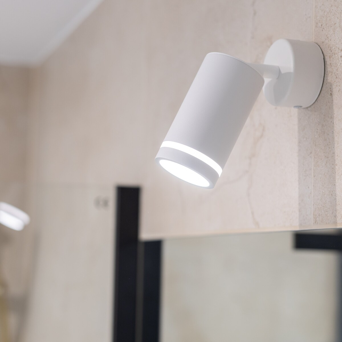 Lampa reflektor spot TK Lighting JET WHITE 6911 biała GU10 10W regulowana nowoczesna do salonu kuchni IP20