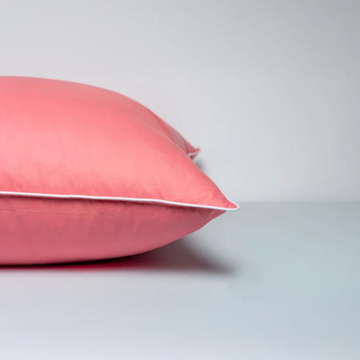 DAMSEN Poduszka PÓŁPUCH (niska) róż 50x70