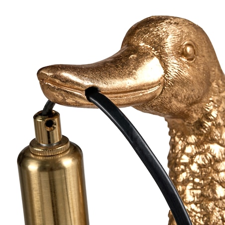 Lampa stołowa Kaczka ANATIS Złoty