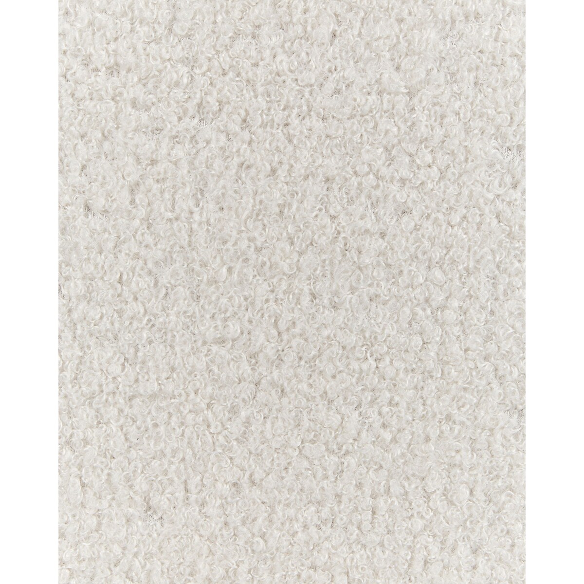 Fotel ESRUM Boucle Złamana biel