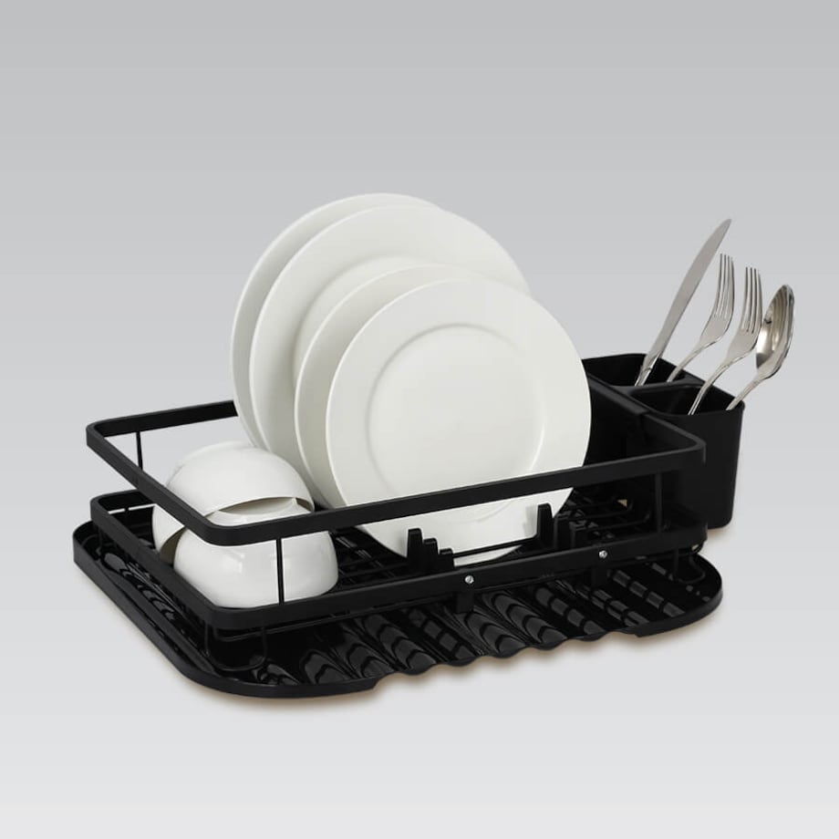 Suszarka do naczyń na naczynia stojąca 40cm ociekacz czarna MAESTRO