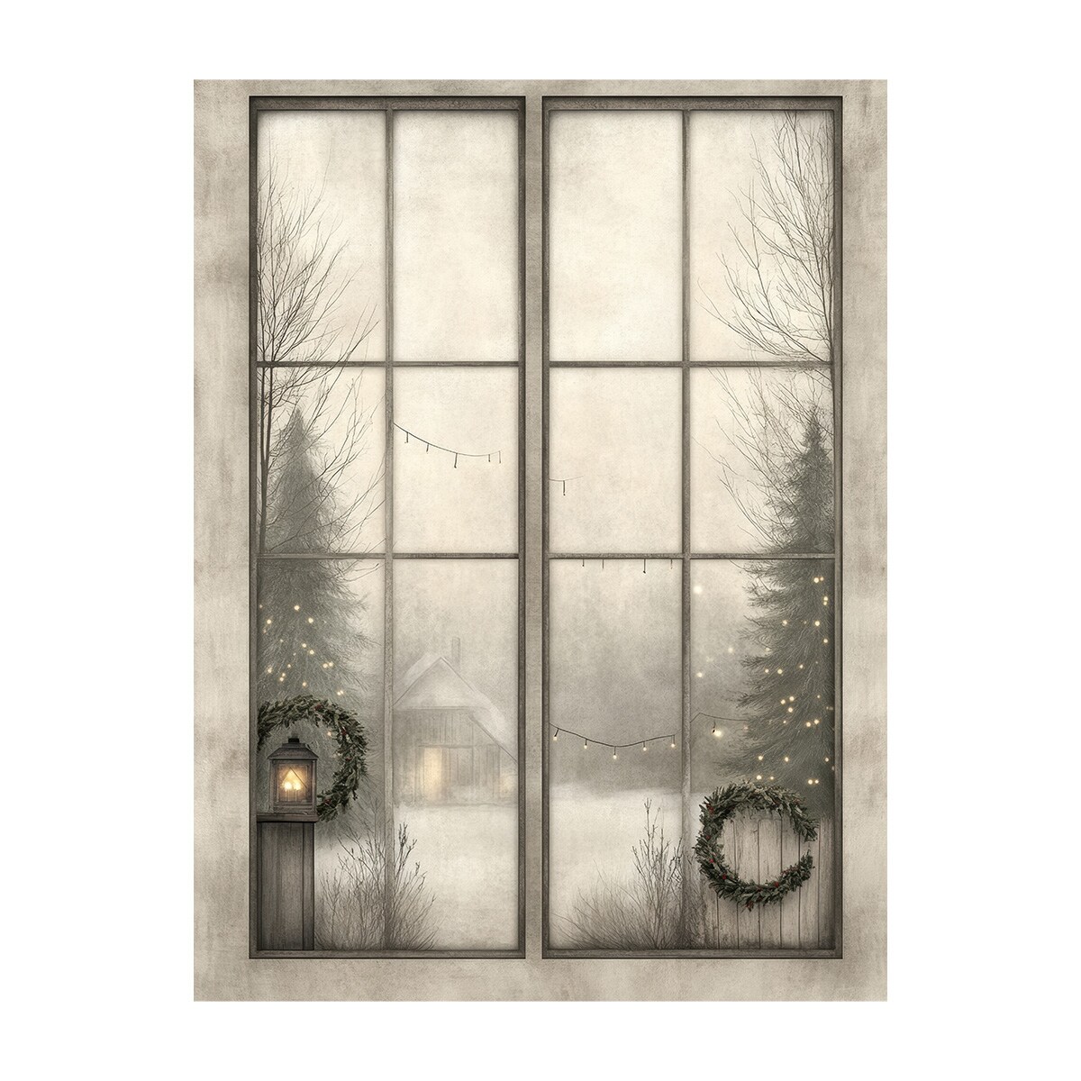 Plakat Okno 70cm x 100cm