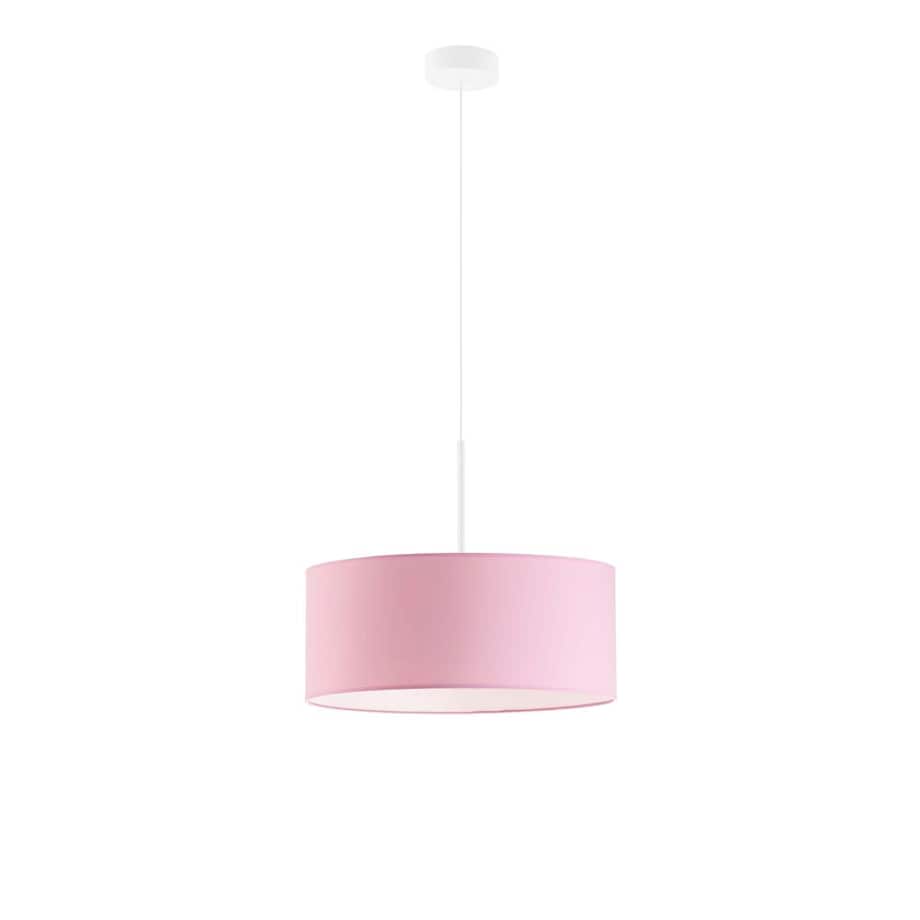 Lampa wisząca zwis żyrandol sufitowa z abażurem walec JAZZ 40 cm