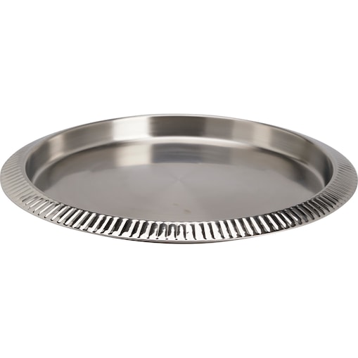 Taca dekoracyjna ze stali nierdzewnej NAHO, Ø 35 cm
