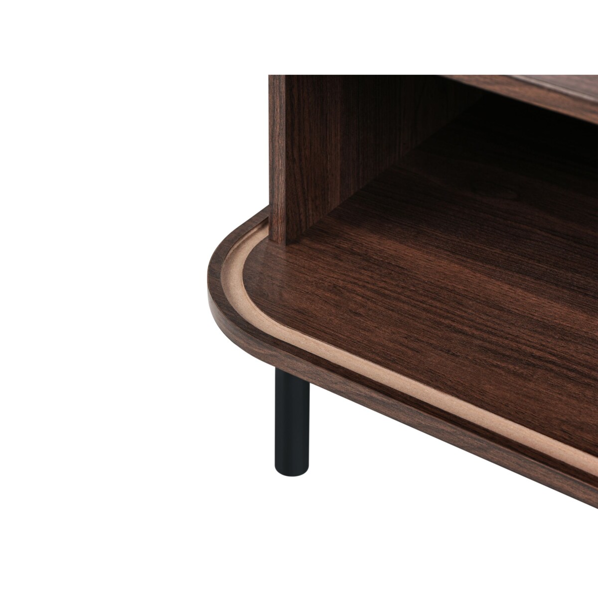 Stolik kawowy BRADLEY Ciemnobrązowy