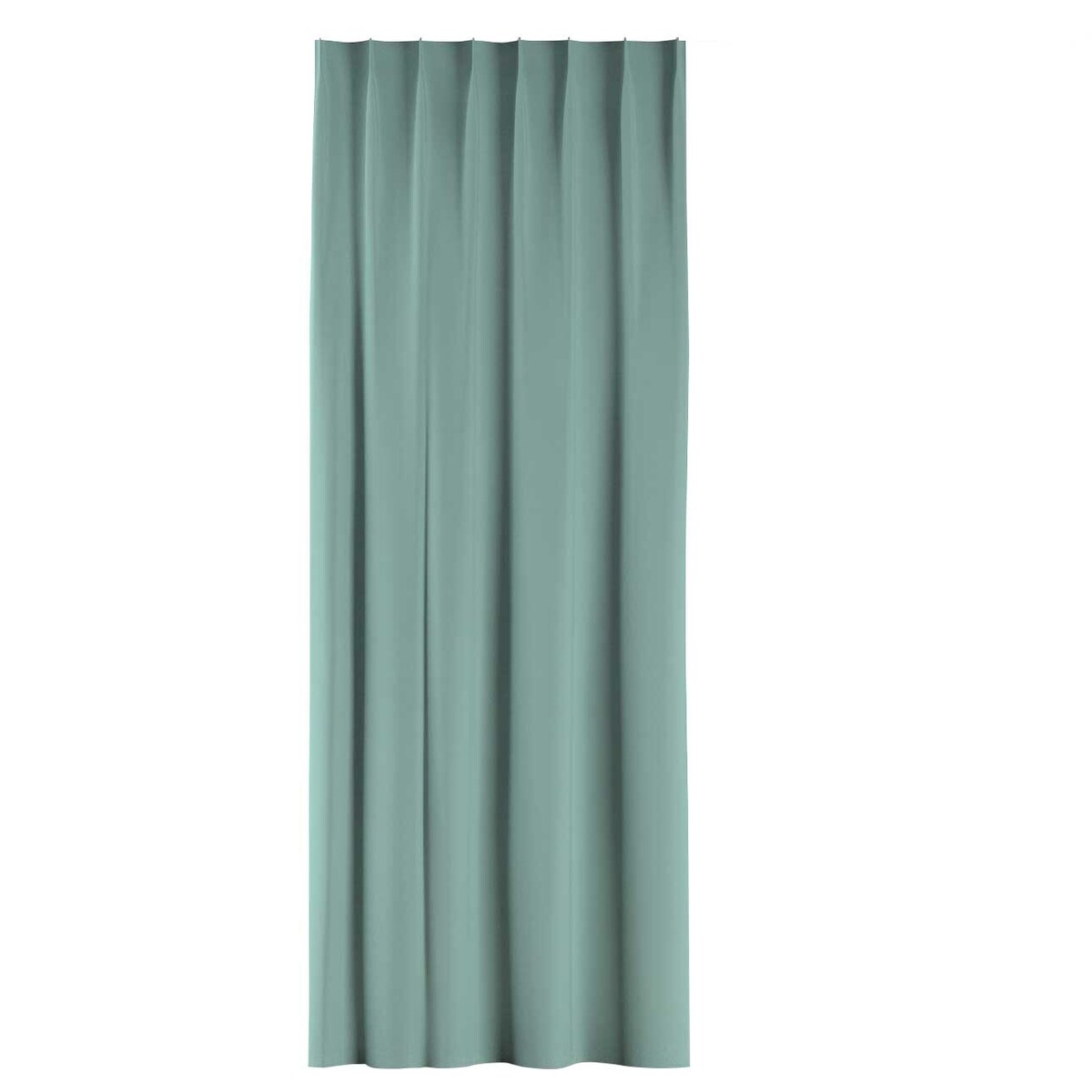 Zasłona na haczykach flex pojedynczych 130x260 miętowy