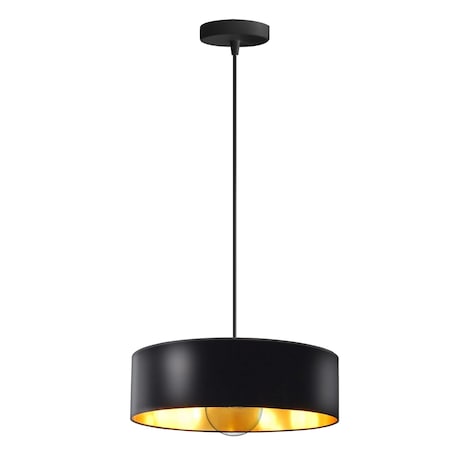 Lampa Wisząca APP1333-1CP BLACK GOLD