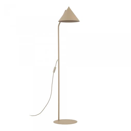 Lampa podłogowa TK Lighting CONO SABIA 16211 beżowa E27 loftowa do salonu i sypialni