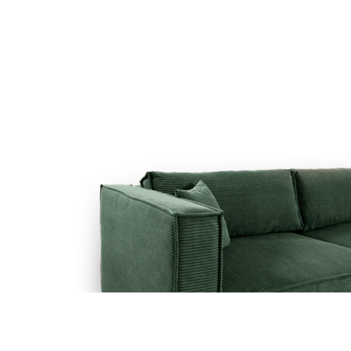 Narożnik KEYMON z funkcją spania sztruks Kolor: POSO 14