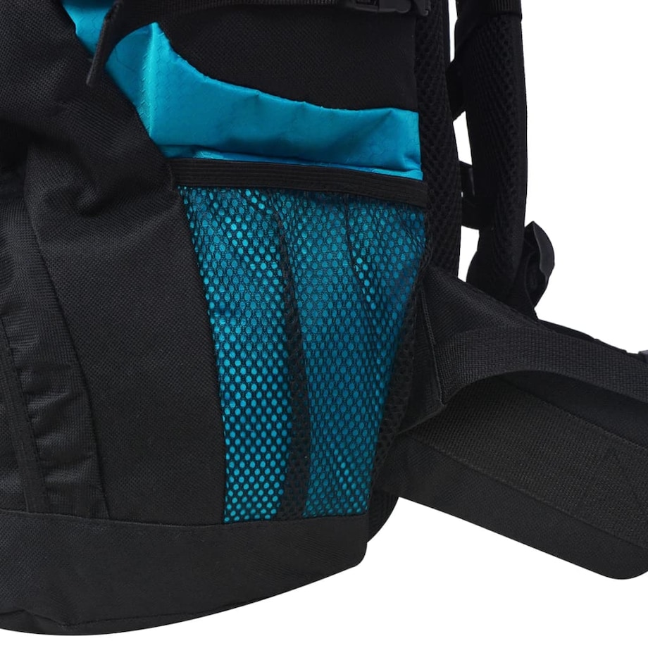 vidaXL Plecak turystyczny XXL, 75 L, czarno-niebieski