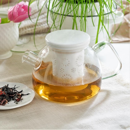 VILLA ITALIA Dzbanek z zaparzaczem szklany 800 ml DREAM