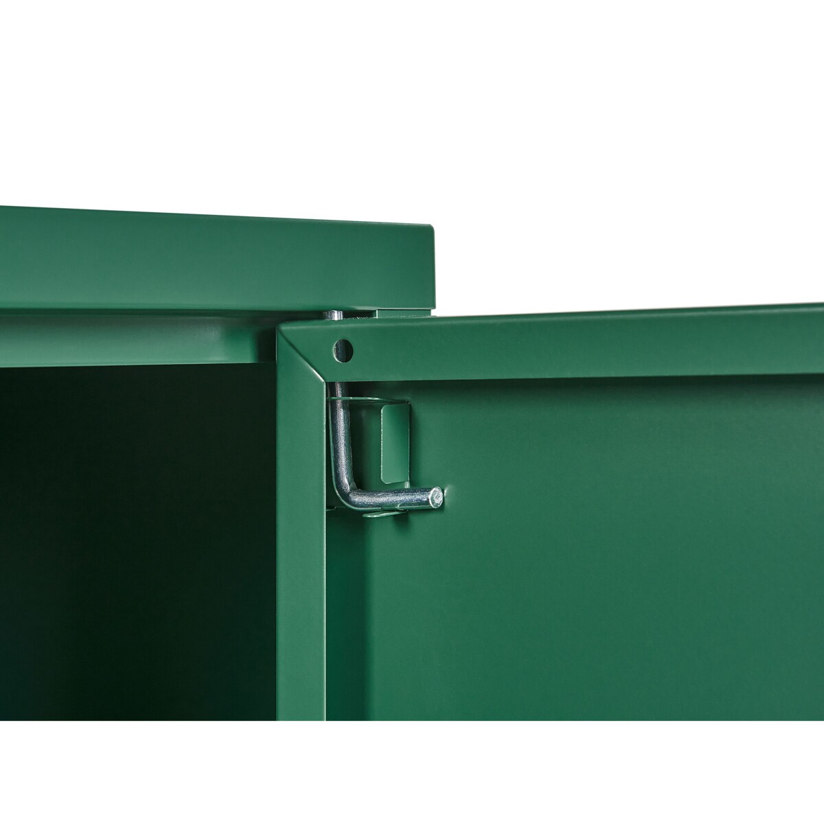 Szafka dwudrzwiowa metalowa zielona URIA