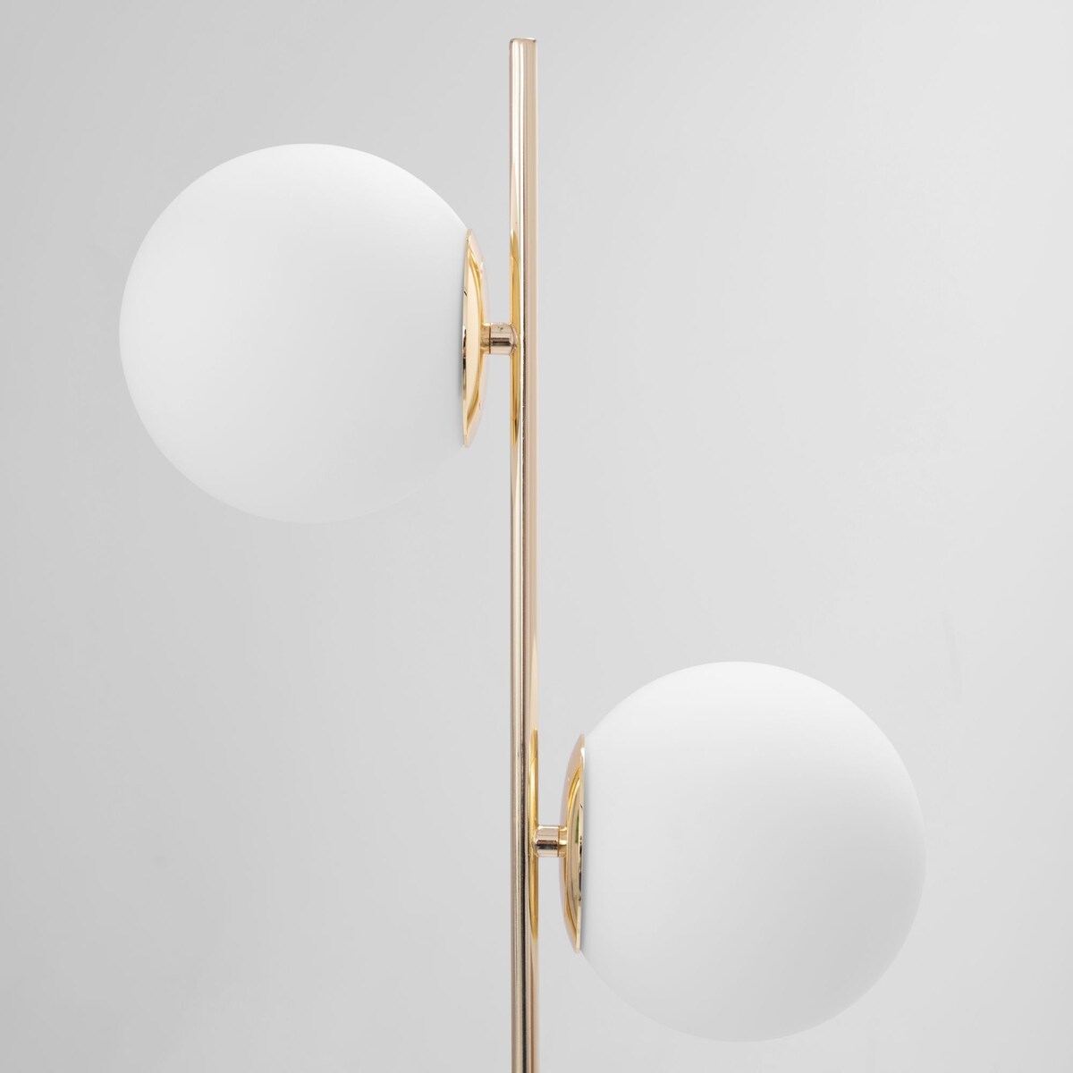 Lampa Podłogowa App916-2F Złoty, Metal