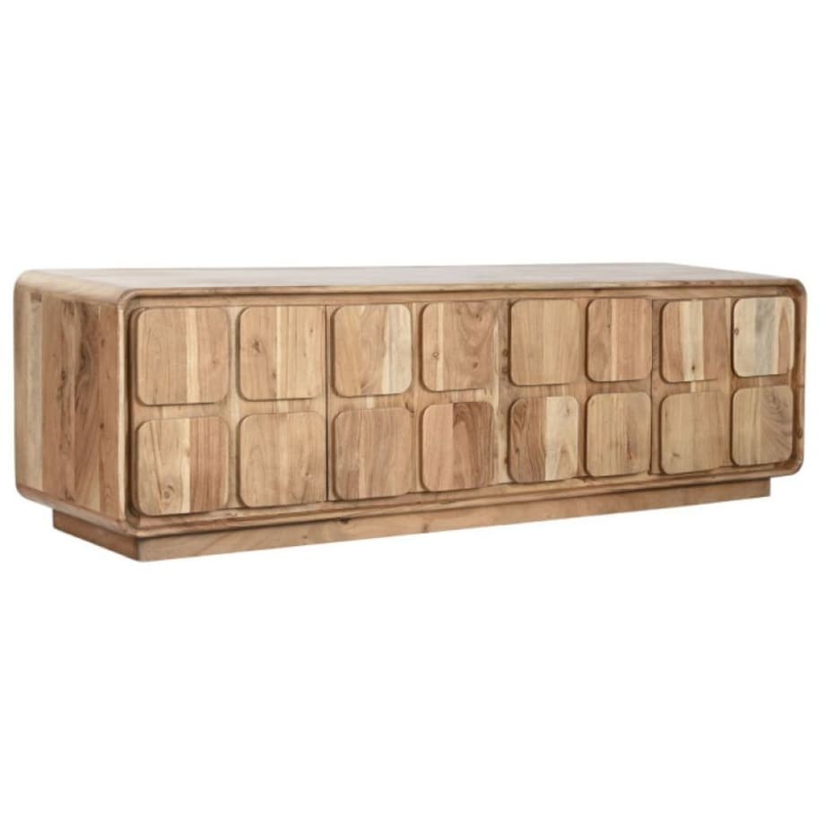 Komoda RTV z drewna akacjowego 50x170x40 cm ROBIN